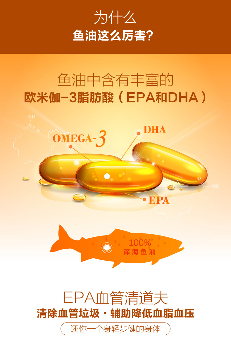 【澳洲直邮】ausway深海野生三文鱼油 1000mg 365粒保护视力 改善记忆