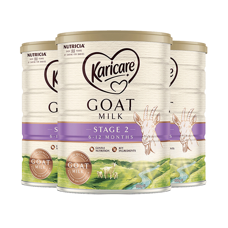 澳洲直邮karicare可瑞康婴儿防过敏羊奶粉2段900g612个月婴儿食用新