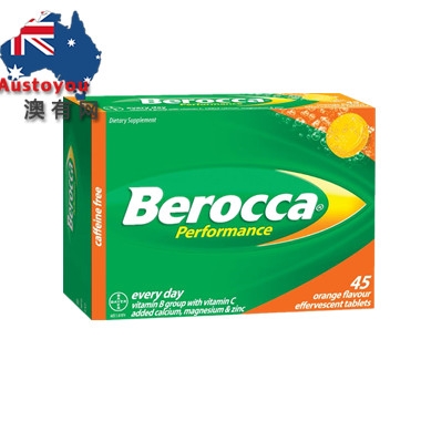 【澳洲直邮】Berocca 泡腾片 45片