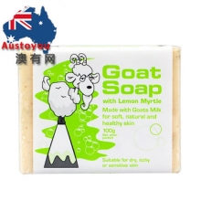  【澳洲直邮】Goat Soap 纯手工山羊奶皂润肤香皂  儿童适用 100g  柠檬味