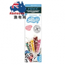 【澳洲直邮】Sipahh 咕噜噜神奇牛奶吸管 25支混合5种口味