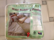 【澳洲直邮】WOOLY COOLY 羊毛毯子Double size（137cm×188cm）两款包装随机发货