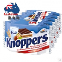 【超市代购】 Knoppers榛子夹心威化饼8pk