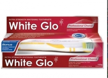 【澳洲直邮】澳大利亚white glo专业牙齿美白牙膏 赠送牙刷