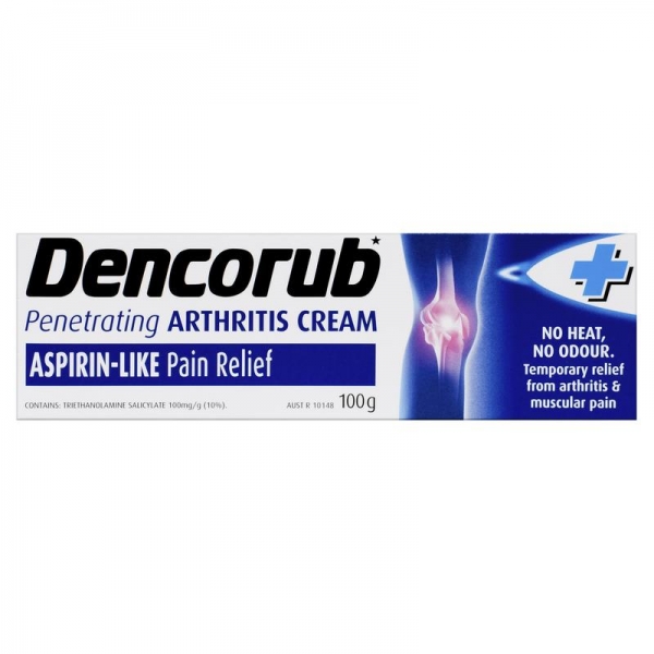 【澳洲直邮】Dencorub 舒缓关节软霜 100g