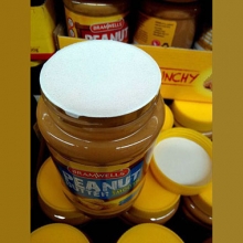 【超市代购】Bramwells peanut butter smooth香滑花生酱  500g