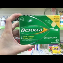 【澳洲直邮】Berocca 泡腾片 45片