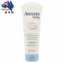 【澳洲直邮】Aveeno baby婴幼儿天然燕麦无香宝宝24小时润肤露乳227g