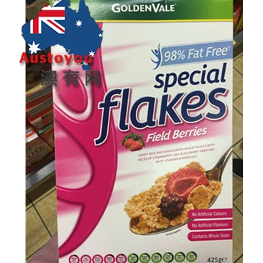 【超市代购】Special  flakes 水果玉米片早餐麦片  425g