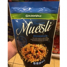【超市代购】goldenvale muesli 牛奶杂锦早餐麦片 500g 四种口味可选