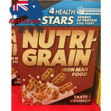 【超市代购】Kelloggs NUTRI-GRAIN 营养早餐麦片  500g