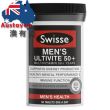 【澳洲直邮】 Swisse 男士50岁以上复合维生素 60片   21.10日期