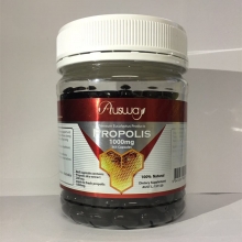 【融化不赔】【澳洲直邮】 Ausway 蜂胶胶囊 1000mg 365粒 二代产品