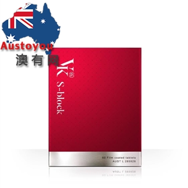 【澳洲直邮】VK6 S-Block 抗糖丸 60粒