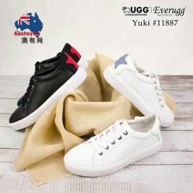 【澳洲直邮包邮】EVER UGG 11887 后五角星牛皮平底女鞋