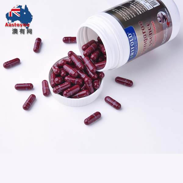 【澳洲直邮】Rifold 红袋鼠精50000mg 100粒 强身补肾 固本还元