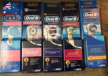 【澳洲直邮】博朗OralB/欧乐B电动牙刷头 （两个装）