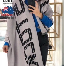 【澳洲直邮】EDGII 双面桑蚕丝拉绒披肩 ED3004 一条39.8刀 两条同意地址75.8刀