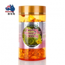 【融化不赔】【澳洲直邮】 Ausway月见草油胶囊1000mg 200粒