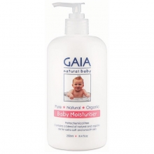 【澳洲直邮】 GAIA纯天然有机 婴儿保湿润肤乳 250ml 超温和舒爽