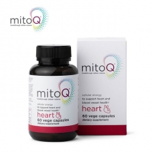 【融化不赔】mitoQ 舒心胶囊 专利辅酶Q10 口服心血管保护 (60粒)（咨询客服有特惠）