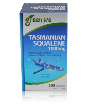 【澳洲直邮】Greenlife Tsmanian 100%纯度蓝角鲨烯365粒