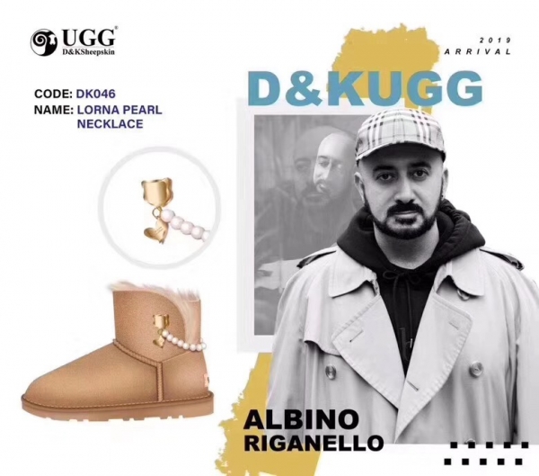 【国内发货】DK046贵族风珍珠配饰雪地靴 新春特价：238rmb包邮