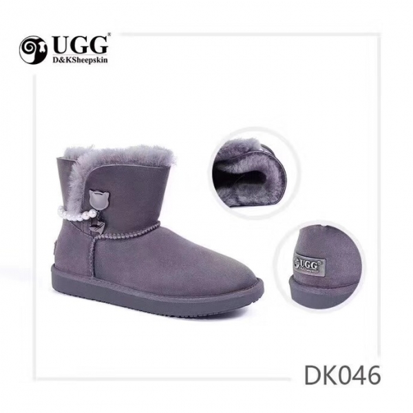 【国内发货】DK046贵族风珍珠配饰雪地靴 新春特价：238rmb包邮