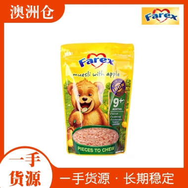 【超市代购】Farex婴儿高铁米粉/米糊辅食 纯米粉 9+ 125g
