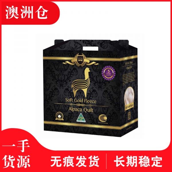 【澳洲直邮预售】软黄金牌顶级驼羊毛被   密度500g（Queen210*210cm）
