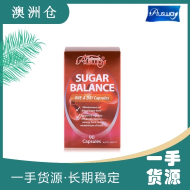 【融化不赔】【澳洲直邮】 Ausway  SUGAR BALANCE 血糖平衡片 90粒装