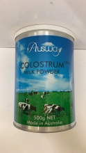 【融化不赔】【澳洲直邮】 Ausway澳斯维优质牛初乳粉+DHA 500g