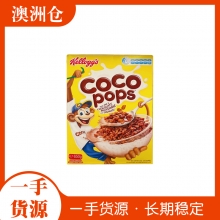 【超市代购】Kelloggs CoCo Pops 可可米儿童营养早餐麦片巧克力味 650g