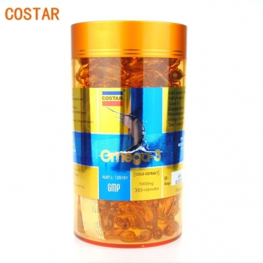 【澳洲直邮】 costar 鱼油1000mg 365粒