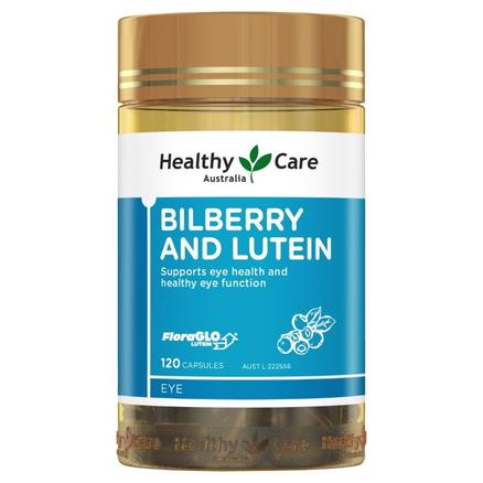 【澳洲直邮】 Healthy Care 蓝莓越橘叶黄素护眼片 120粒