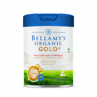 【澳洲直邮】Bellamy's Organic 贝拉米自御有机金装婴儿奶粉 2段 800g