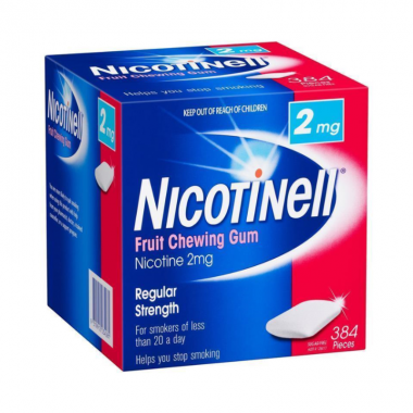 【澳洲直邮】Nicotinell 戒烟糖（水果味） 384粒